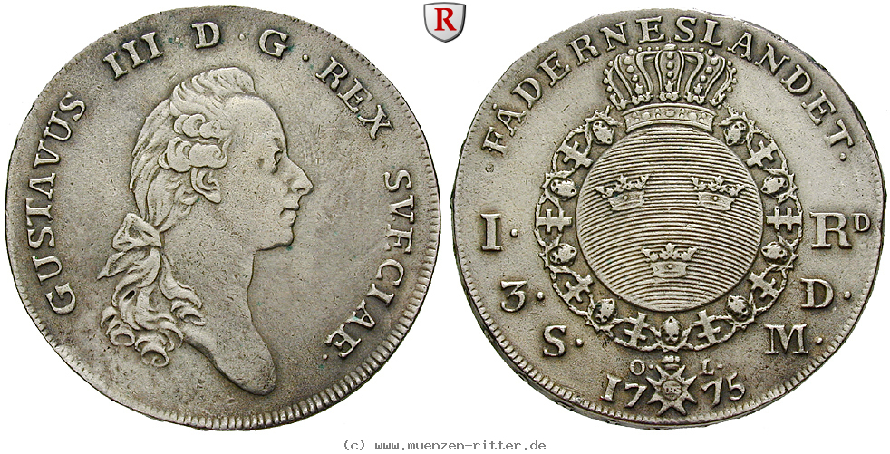 Klicken Sie auf das Bild um es auf Ihrem Rechner zu speichern schweden-gustav-iii-riksdaler/60876.jpg