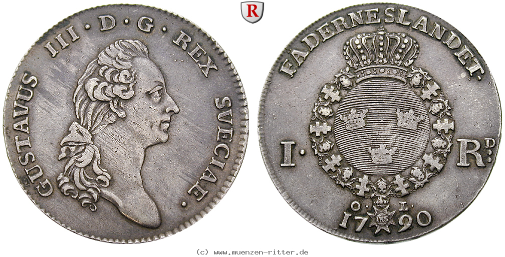 Klicken Sie auf das Bild um es auf Ihrem Rechner zu speichern schweden-gustav-iii-riksdaler/74837.jpg