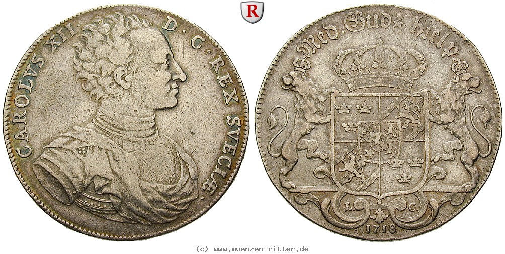 Klicken Sie auf das Bild um es auf Ihrem Rechner zu speichern schweden-karl-xii-riksdaler/54410.jpg