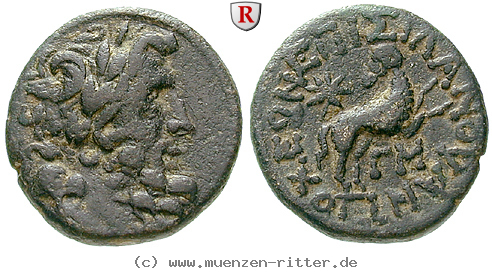 Klicken Sie auf das Bild um es auf Ihrem Rechner zu speichern seleukis-und-pieria-autonome-praegungen-bronze/64815.jpg