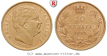serbien-milan-i-obrenowitsch-koenig-10-dinara/ag17872.jpg