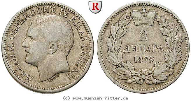 serbien-milan-iv-obrenowitsch-prinz-2-dinara/57043.jpg