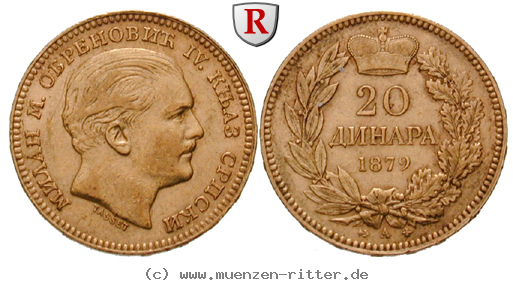 serbien-milan-iv-obrenowitsch-prinz-20-dinara/24555.jpg