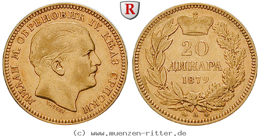 serbien-milan-iv-obrenowitsch-prinz-20-dinara/88623.jpg