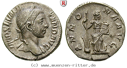 Klicken Sie auf das Bild um es auf Ihrem Rechner zu speichern severus-alexander-denar/102341.jpg