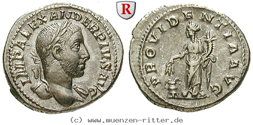 Klicken Sie auf das Bild um es auf Ihrem Rechner zu speichern severus-alexander-denar/102507.jpg