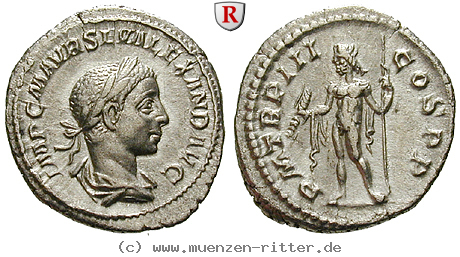 Klicken Sie auf das Bild um es auf Ihrem Rechner zu speichern severus-alexander-denar/102699.jpg