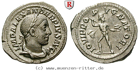 Klicken Sie auf das Bild um es auf Ihrem Rechner zu speichern severus-alexander-denar/37122.jpg
