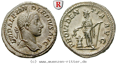 Klicken Sie auf das Bild um es auf Ihrem Rechner zu speichern severus-alexander-denar/40339.jpg