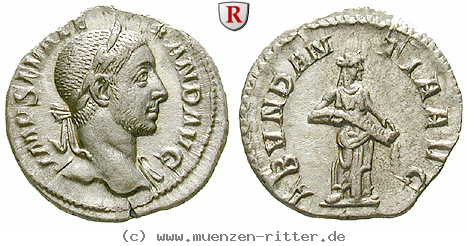 Klicken Sie auf das Bild um es auf Ihrem Rechner zu speichern severus-alexander-denar/54918.jpg