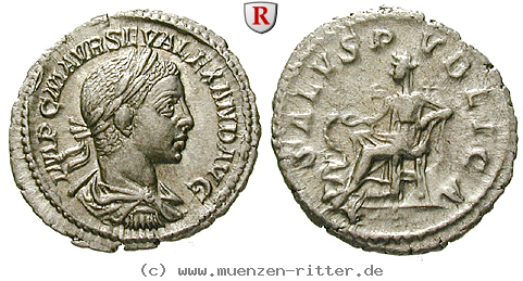 Klicken Sie auf das Bild um es auf Ihrem Rechner zu speichern severus-alexander-denar/59520.jpg