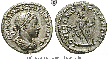 Klicken Sie auf das Bild um es auf Ihrem Rechner zu speichern severus-alexander-denar/62531.jpg