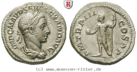 Klicken Sie auf das Bild um es auf Ihrem Rechner zu speichern severus-alexander-denar/91145.jpg