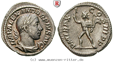 Klicken Sie auf das Bild um es auf Ihrem Rechner zu speichern severus-alexander-denar/96519.jpg