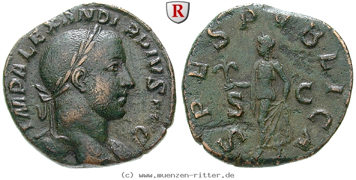 Klicken Sie auf das Bild um es auf Ihrem Rechner zu speichern severus-alexander-sesterz/102514.jpg