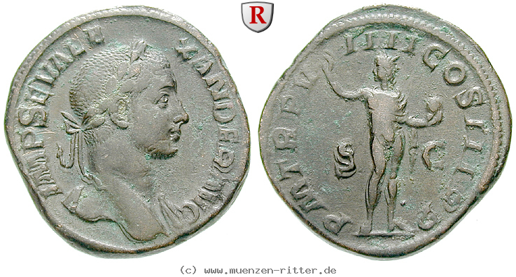 Klicken Sie auf das Bild um es auf Ihrem Rechner zu speichern severus-alexander-sesterz/45215.jpg