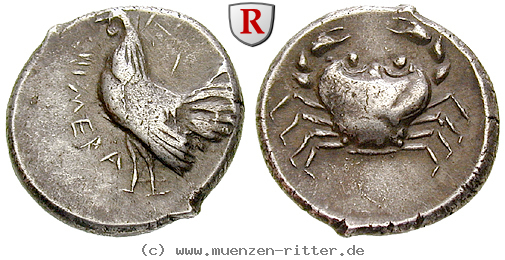 Klicken Sie auf das Bild um es auf Ihrem Rechner zu speichern sizilien-theron-von-akragas-didrachme/28914.jpg