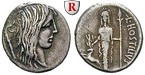 100091 L. Hostilius Saserna, Denar