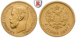 100385 Nikolaus II., 5 Rubel