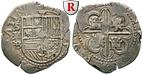 100650 Philipp II., 2 Reales