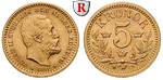 101446 Oskar II., 5 Kronor