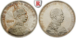 101573 Wilhelm II., Silbermedaille