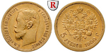 102103 Nikolaus II., 5 Rubel