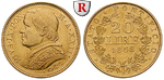 102922 Pius IX., 20 Lire