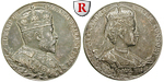 102996 Edward VII., Silbermedaille