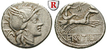 103295 L. Rutilius Flaccus, Denar