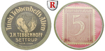10419 J.H.Tebbenhoff, 5 Pfennig K...