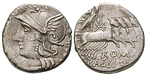 11286 M. Baebius Tampilus, Denar
