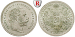 11410 Franz Joseph I., 20 Kreuzer