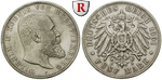 11722 Wilhelm II., 5 Mark