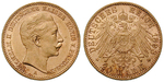 11824 Wilhelm II., 20 Mark