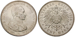 12126 Wilhelm II., 5 Mark
