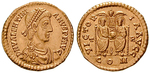 12433 Valentinianus II., Solidus