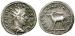 12665 Philippus I., Antoninian