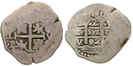 12952 Carlos II., 2 Reales
