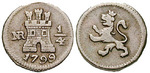 13185 Carlos IV., 1/4 Peso
