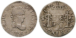 13273 Ferdinand VII., 1/2 Real