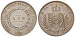 13850 Pedro II., 500 Reis
