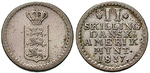 13874 Frederik VI., 2 Skilling