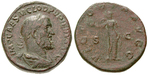 13897 Pupienus, Sesterz