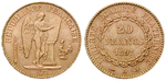 14802 III. Republik, 20 Francs