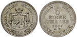 15653 Georg Heinrich, 1/6 Taler