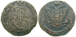 16354 Katharina II., 5 Kopeken