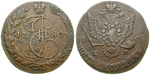 16355 Katharina II., 5 Kopeken