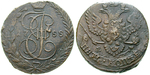 16357 Katharina II., 5 Kopeken
