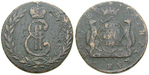 16366 Katharina II., 5 Kopeken
